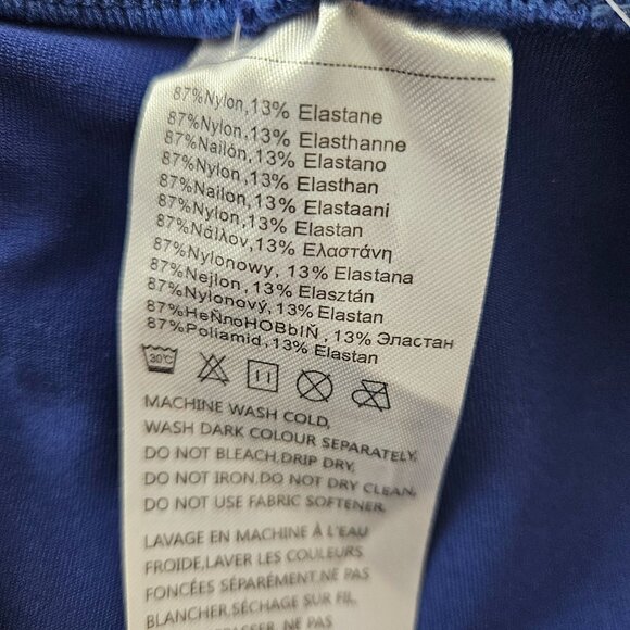 DaYoung Womens High Waist Stretch Flare Pants Size XXL Navy Blue Comfortable - Picture 10 of 11